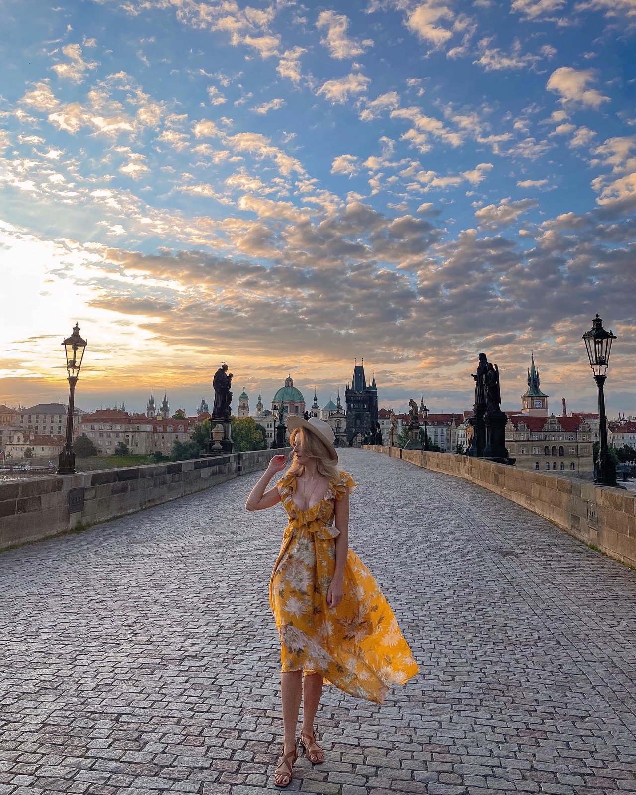 Charles Bridge, Prague, at sunrise